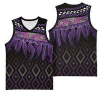 Aotearoa Maori Ngati Porou Iwi Basketball Jersey Korowai Tukutuku Kaokao Motifs
