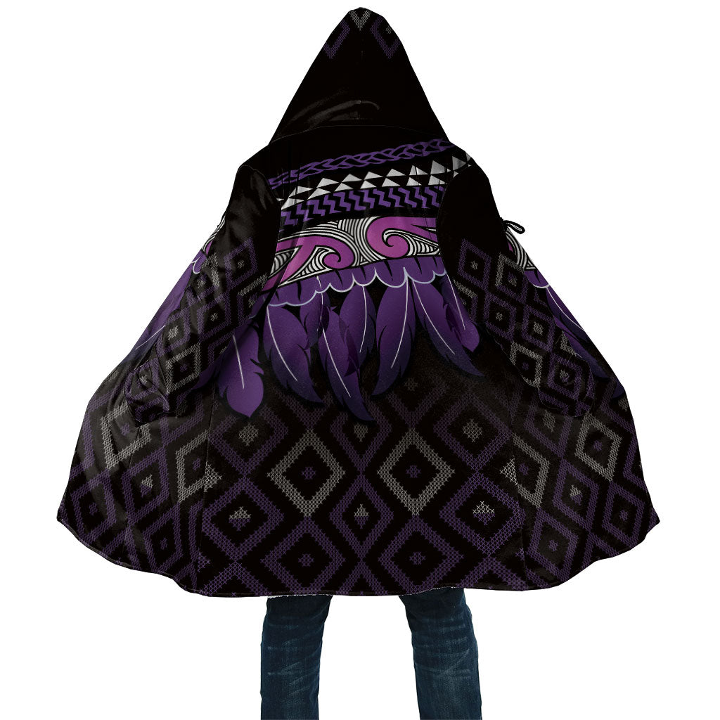 Aotearoa Maori Ngati Porou Iwi Cloak Korowai Tukutuku Kaokao Motifs