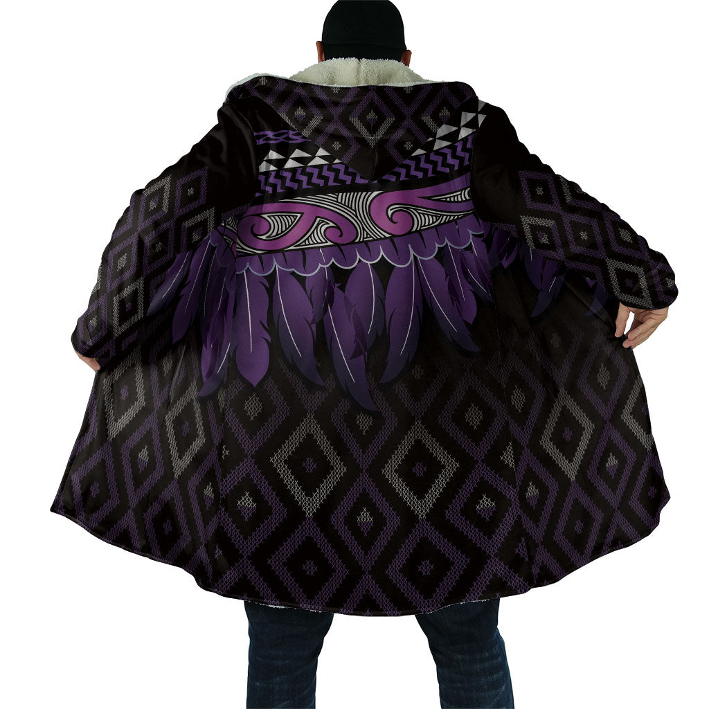 Aotearoa Maori Ngati Porou Iwi Cloak Korowai Tukutuku Kaokao Motifs