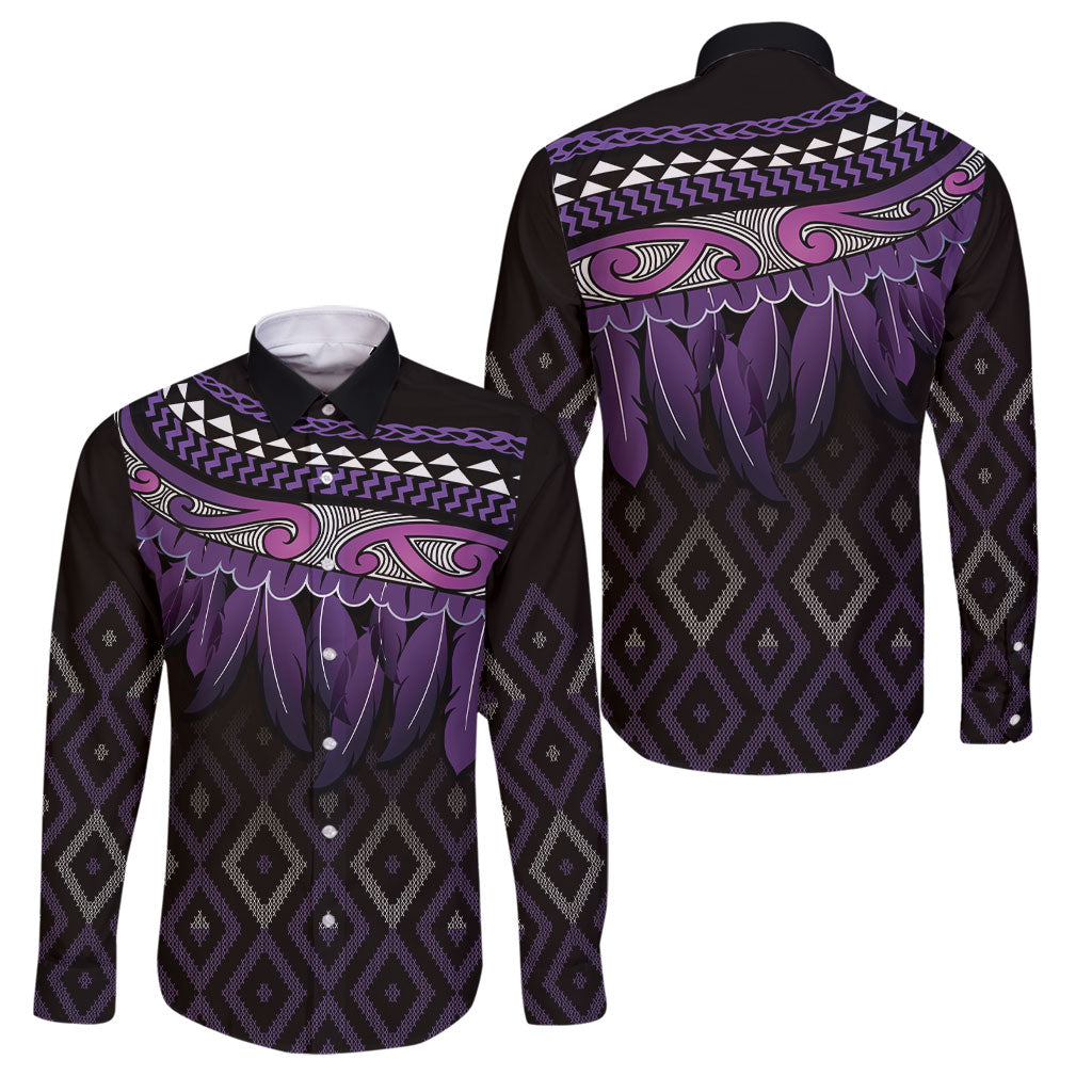 Aotearoa Maori Ngati Porou Iwi Family Matching Tank Maxi Dress and Hawaiian Shirt Korowai Tukutuku Kaokao Motifs