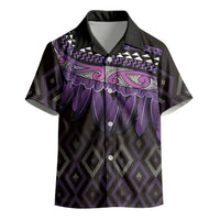 Aotearoa Maori Ngati Porou Iwi Kid Hawaiian Shirt Korowai Tukutuku Kaokao Motifs