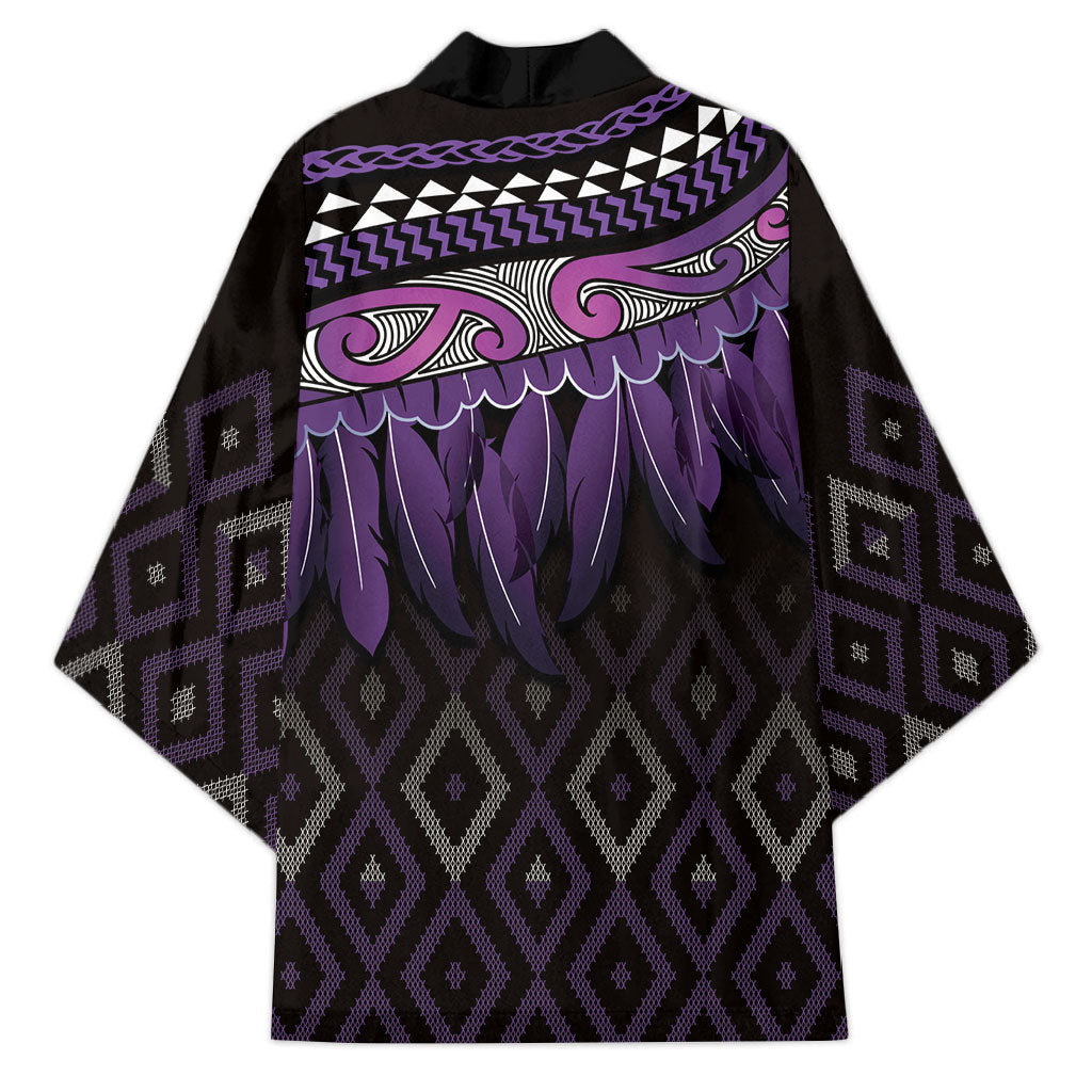 Aotearoa Maori Ngati Porou Iwi Kimono Korowai Tukutuku Kaokao Motifs