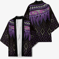 Aotearoa Maori Ngati Porou Iwi Kimono Korowai Tukutuku Kaokao Motifs