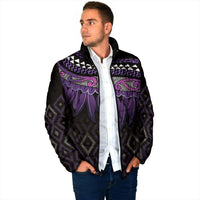 Aotearoa Maori Ngati Porou Iwi Padded Jacket Korowai Tukutuku Kaokao Motifs
