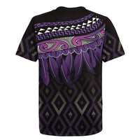 Aotearoa Maori Ngati Porou Iwi Rugby Jersey Korowai Tukutuku Kaokao Motifs