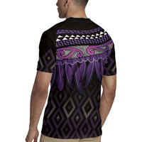 Aotearoa Maori Ngati Porou Iwi Rugby Jersey Korowai Tukutuku Kaokao Motifs