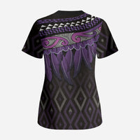 Aotearoa Maori Ngati Porou Iwi Scrub Top Korowai Tukutuku Kaokao Motifs