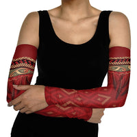 Aotearoa Maori Waikato Tainui Iwi Arm Sleeves Korowai Tukutuku Kaokao Motifs