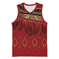 Aotearoa Maori Waikato Tainui Iwi Basketball Jersey Korowai Tukutuku Kaokao Motifs