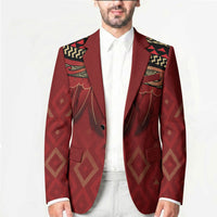 Aotearoa Maori Waikato Tainui Iwi Blazer Korowai Tukutuku Kaokao Motifs