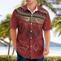 Aotearoa Maori Waikato Tainui Iwi Hawaiian Shirt Korowai Tukutuku Kaokao Motifs