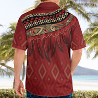 Aotearoa Maori Waikato Tainui Iwi Hawaiian Shirt Korowai Tukutuku Kaokao Motifs