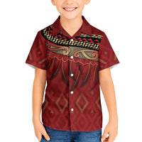 Aotearoa Maori Waikato Tainui Iwi Hawaiian Shirt Korowai Tukutuku Kaokao Motifs