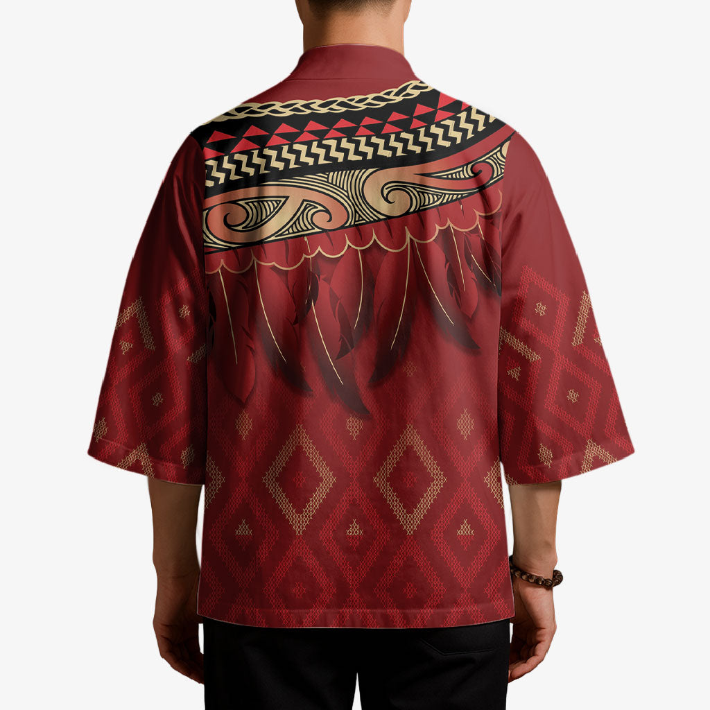 Aotearoa Maori Waikato Tainui Iwi Kimono Korowai Tukutuku Kaokao Motifs