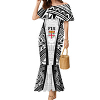 personalised-fiji-rugby-family-matching-mermaid-dress-and-hawaiian-shirt-2023-world-cup-history-makers-white-ver