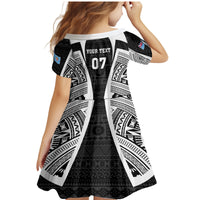 personalised-fiji-rugby-family-matching-mermaid-dress-and-hawaiian-shirt-2023-world-cup-history-makers-black-ver