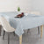 White Sunday Tablecloth Plumeria Tatau Mix Tapa