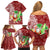 Hawaii Christmas Mele Kalikimaka Family Matching Off Shoulder Short Dress and Hawaiian Shirt Santa Claus LT7 - Polynesian Pride