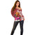 Papua New Guinea Christmas Off Shoulder Sweater Bird-of-Paradise Special LT7 - Polynesian Pride