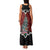 Personalised New Zealand Christmas Family Matching Tank Maxi Dress and Hawaiian Shirt Xmas Fern and Kiwi Birds