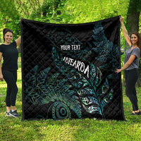 Aotearoa Personalized Lawn Bowls Maori Quilt New Zealand Paua Shell Tribal Silver Fern - Polynesian Pride
