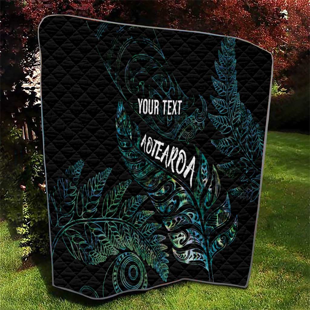 Aotearoa Personalized Lawn Bowls Maori Quilt New Zealand Paua Shell Tribal Silver Fern - Polynesian Pride