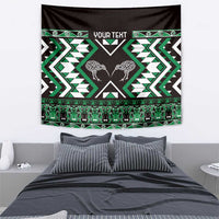 Personalised Taniko Motifs Aotearoa Tapestry Waitangi Kowhaiwhai Kiwi - Green