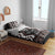 Personalised Taniko Motifs Aotearoa Bedding Set Waitangi Kowhaiwhai Kiwi - Mocha