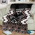 Personalised Taniko Motifs Aotearoa Blanket Waitangi Kowhaiwhai Kiwi - Mocha