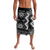 Personalised Taniko Motifs Aotearoa Lavalava Waitangi Kowhaiwhai Kiwi - Monochrome