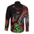 Aloha Hawaii Manta Rays Family Matching Summer Maxi Dress and Hawaiian Shirt Red Ohia Lehua