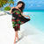 Aloha Hawaii Manta Rays Sarong Red Ohia Lehua