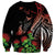 Aloha Hawaii Manta Rays Sweatshirt Red Ohia Lehua