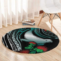 Aloha Hawaii Monk Seal Round Carpet Mix Ohia Lehua LT7 - Polynesian Pride