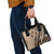 Bula Fiji Shoulder Handbag Mocha Brown Kaivity Masi Tapa