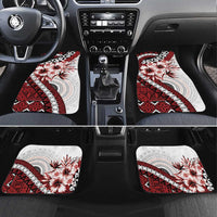 Bula Fiji Car Mats White Kaivity Masi Tapa