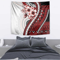 Bula Fiji Tapestry White Kaivity Masi Tapa