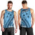 Bula Fiji Men Tank Top Turquoise Kaivity Masi Tapa