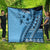 Bula Fiji Quilt Turquoise Kaivity Masi Tapa