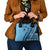Bula Fiji Shoulder Handbag Turquoise Kaivity Masi Tapa