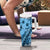 Bula Fiji Tumbler With Handle Turquoise Kaivity Masi Tapa