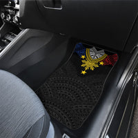Philippines Heritage Baybayin Mix Polynesian Car Mats LT7 - Polynesian Pride