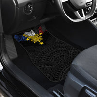 Philippines Heritage Baybayin Mix Polynesian Car Mats LT7 - Polynesian Pride