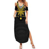 Philippines Heritage Baybayin Mix Polynesian Family Matching Summer Maxi Dress and Hawaiian Shirt