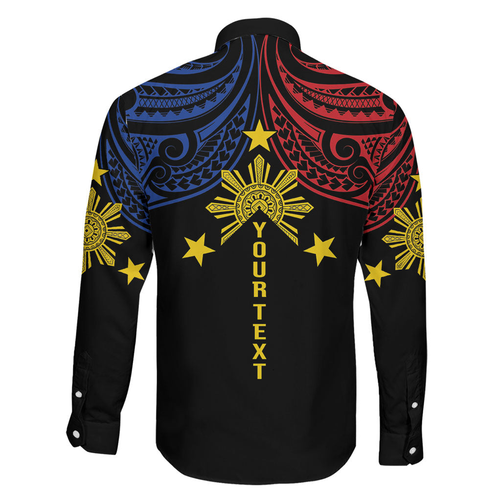 Philippines Heritage Personalized Family Matching Tank Maxi Dress and Hawaiian Shirt Baybayin Philipinas Sun