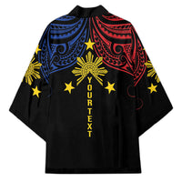 Philippines Heritage Personalized Kimono Baybayin Philipinas Sun