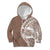 Polynesian Pride Kid Hoodie Polynesia Tribal - Tropical Brown LT7 Hoodie Brown - Polynesian Pride