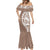 Polynesian Pride Mermaid Dress Polynesia Tribal - Tropical Brown LT7 - Polynesian Pride