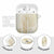 Samoa Lotu Tamaiti Mamanu Siapo AirPods Case Golden Plumeria - Polynesian Pride