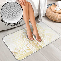 Samoa Lotu Tamaiti Mamanu Siapo Bathroom Set Golden Plumeria - Polynesian Pride